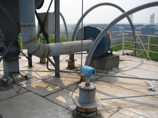 導(dǎo)波雷達-測量(liàng)白灰粉