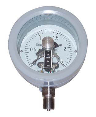 YTX-160-B防爆電(diàn)接點壓力(li)表